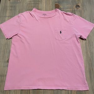 Polo Ralph Lauren size large pink t-shirt